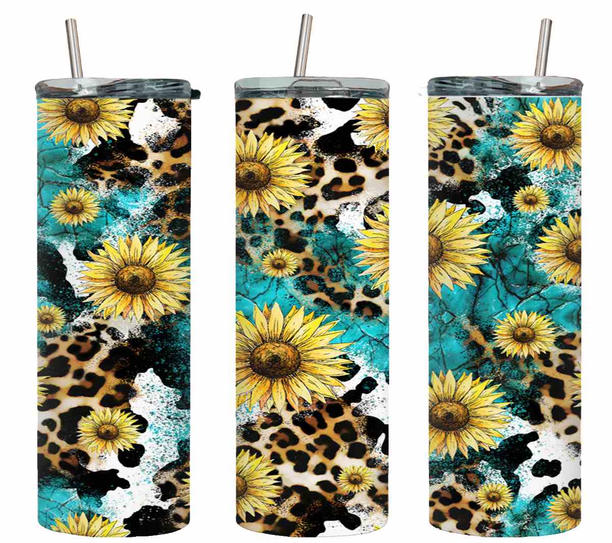 Leopard Turq Cow Sun-10589